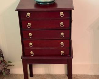 Silver Chest on Legs