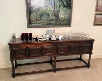 Kittinger Jacobean Sideboard