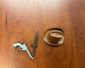 Marx Toys Johnny West Accessories