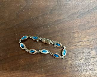 Sterling Silver & Turquoise Bracelet
