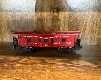 Lionel Train 6517 Bay Window Red Caboose