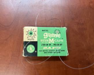 Mattel Greenie Stick-m-Caps for Cap Gun