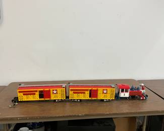 Emmett Kelly Jr Circus Train Engine & Elephant Cars - G Scale