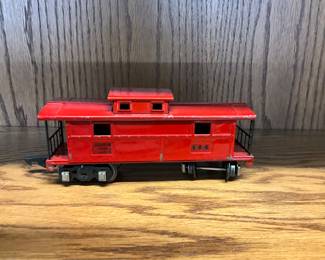 American Flyer 484 Red Caboose O Gauge Scale