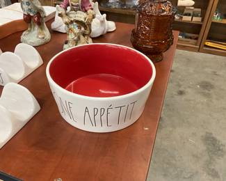Rae Dunn Dog Bowl