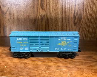 Lionel Train 6044 Aurex Spinning Tackle Box Car
