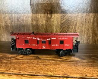 Lionel Train 6517 Bay Window Red Caboose
