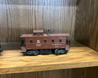 Lionel Train 6457 Brown Caboose  O Scale