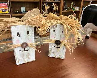 Wood Easter Bunny Decor