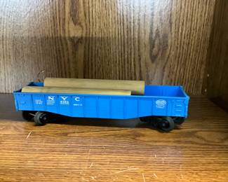 Lionel Train 6162 New York Central Blue Gondola Car