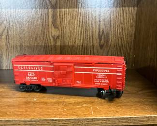 Lionel Train 6470 Exploding Target Range Boxcar