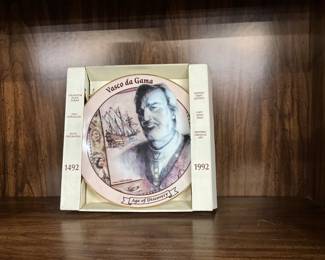 Vasco da Gama Age of Discovery Porcelain Collector Plate