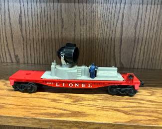 Lionel Train 6822 Night Crew Searchlight Car - O Scale