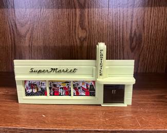 1950's Bachman Plasticville Toy Train Supermarket 