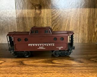 Lionel Train 6437 Pennsylvania Brown Caboose