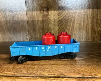 Lionel Train 6042 Blue Gondola Freight Car