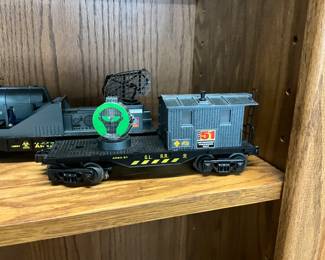 Lionel Train Area 51 Alien Recovery Car O Gauge