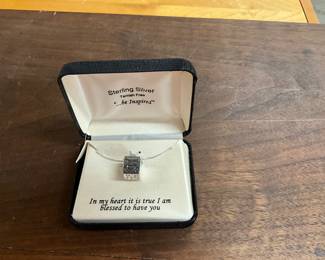 Sterling Silver "In My Heart" Necklace