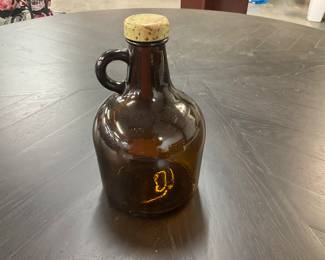 Amber Glass Bottle / Jug Beer Home Brewing Bottle 