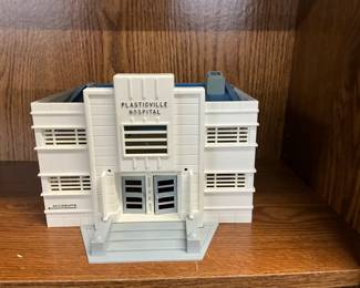 1950's Bachman Plasticville Toy Train Hospital 