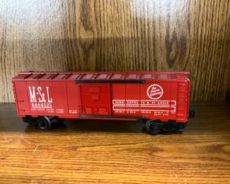 Lionel Train 6464 Red Box Car - Minneapolis & St Louis 