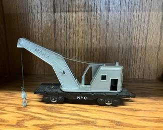 Marx Train O Gauge New York Central Crane Car