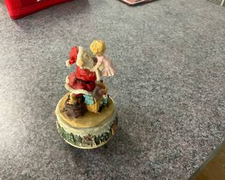 Santa Christmas Music Box