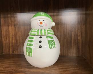 Snowman Cookie Jar