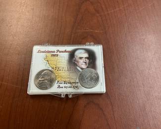 2 Louisiana Purchase Nickels