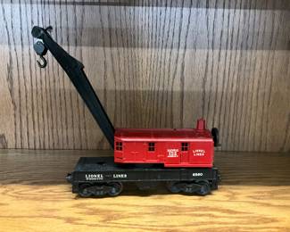 Lionel Train 6560 Bucyrus Erie Crane Car