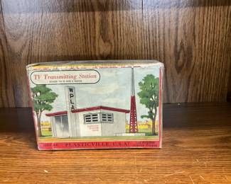 1950's Bachman Plasticville Transmitting Station