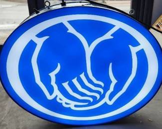 Vintage Allstate Insurance Illuminated Sign