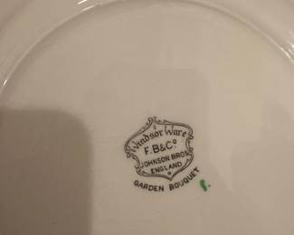 Windsor Ware Garden Bouquet - Johnson Bros England