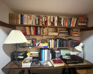 Book collection & office supplies