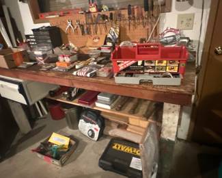 garage full of tools