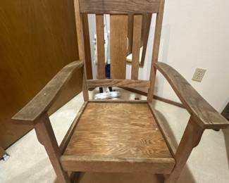 Vintage wood chair