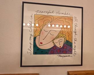 "Sleep My Child in Peaceful Slumber All Through the Night" by Sandra Magsamen