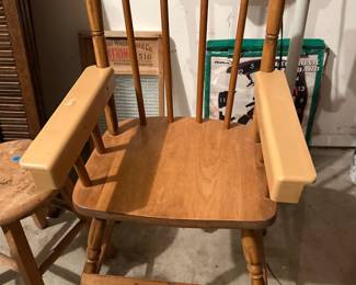 Vintage high chair