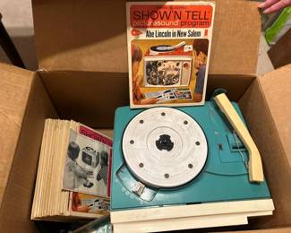 Vintage record player