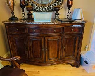 Sideboard with Marble top