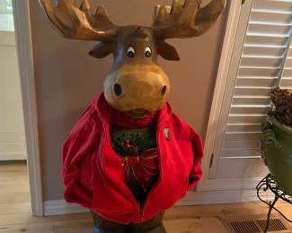 Christmas Moose