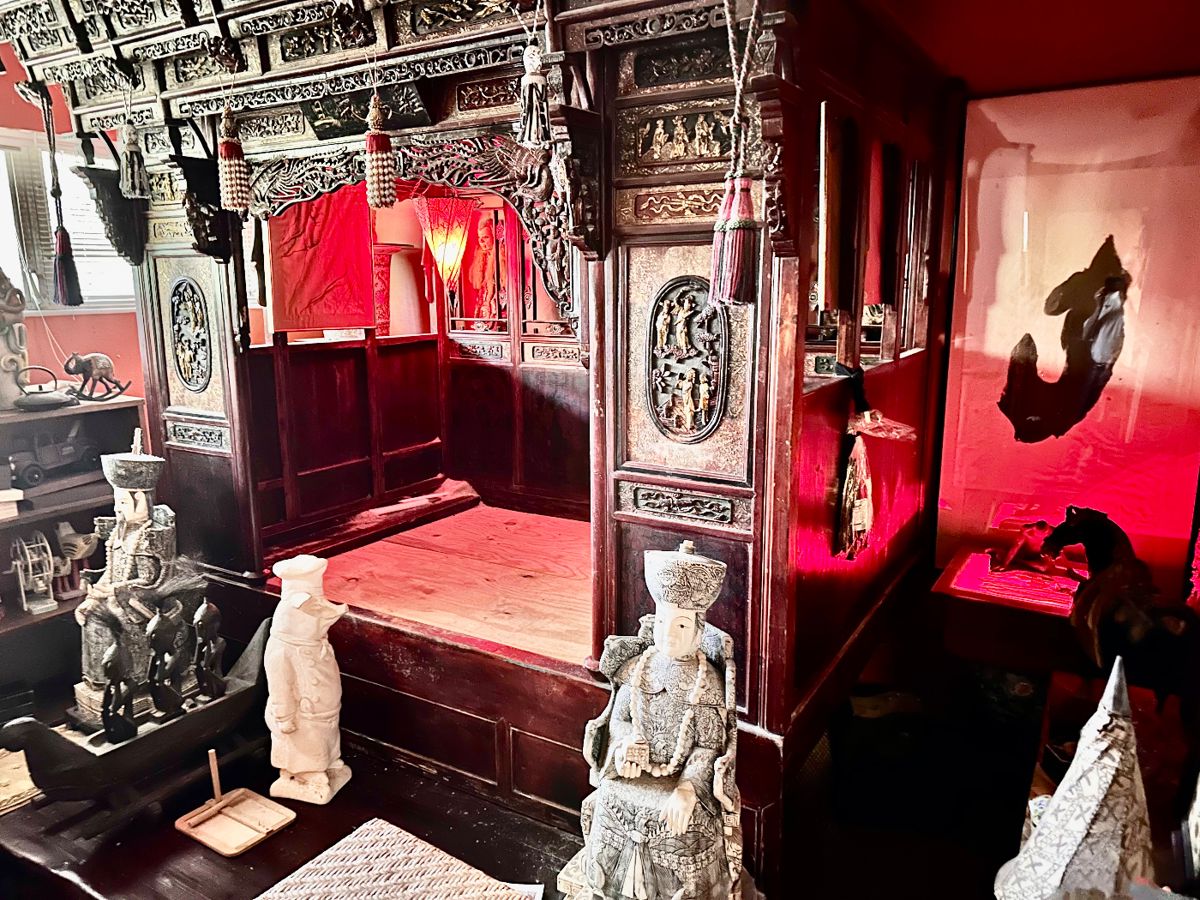 1700’s Chinese Opium Bed
7’w x 7’4”h x 7’d
Make Offer