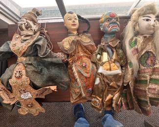 Vintage Chinese Puppets 
Original $425
Now $75