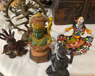 Indian Goddess 
Napa Snake Deity
Asian Deity
Gerald Garcia “ Day of the Dead”
Indian Deity
NOW all for  $40

