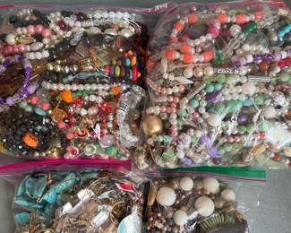 Lots of bagged jewelry too...