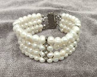 Vintage Fresh Water Pearl Bracelet
