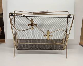 Vintage Magazine Holder