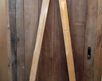 Antique Wood Skis