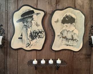 Vintage Homco and Gruerio Prints