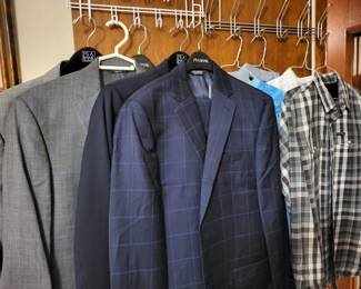 Men quality suits/clothing
And
Fishing Apparel
